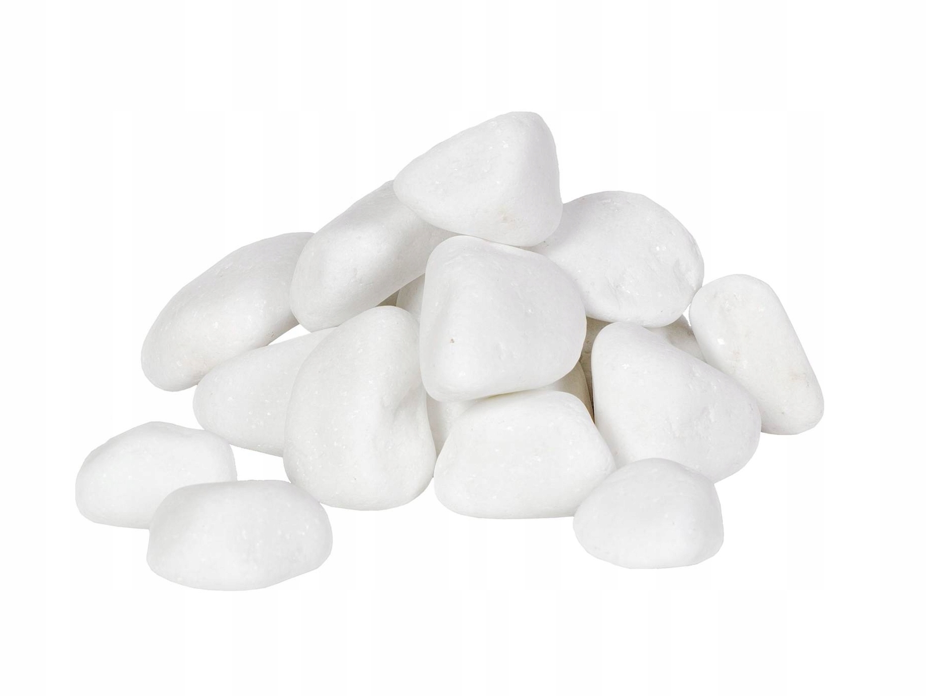 

Kamienie Ozdobne Białe Thassos Greckie 4-10cm 10kg