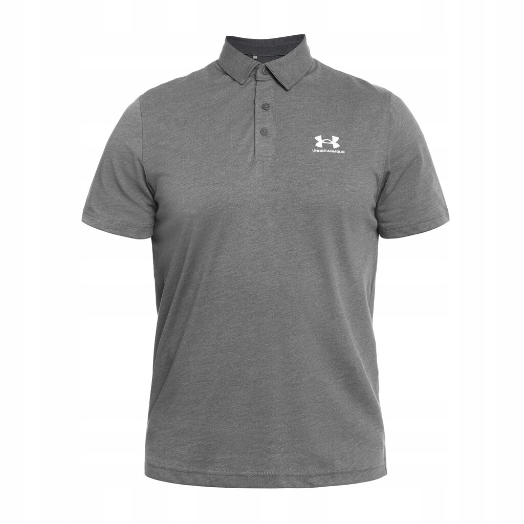 Polokošile Under Armour Icon Polo Castlerock Light Heather/White S