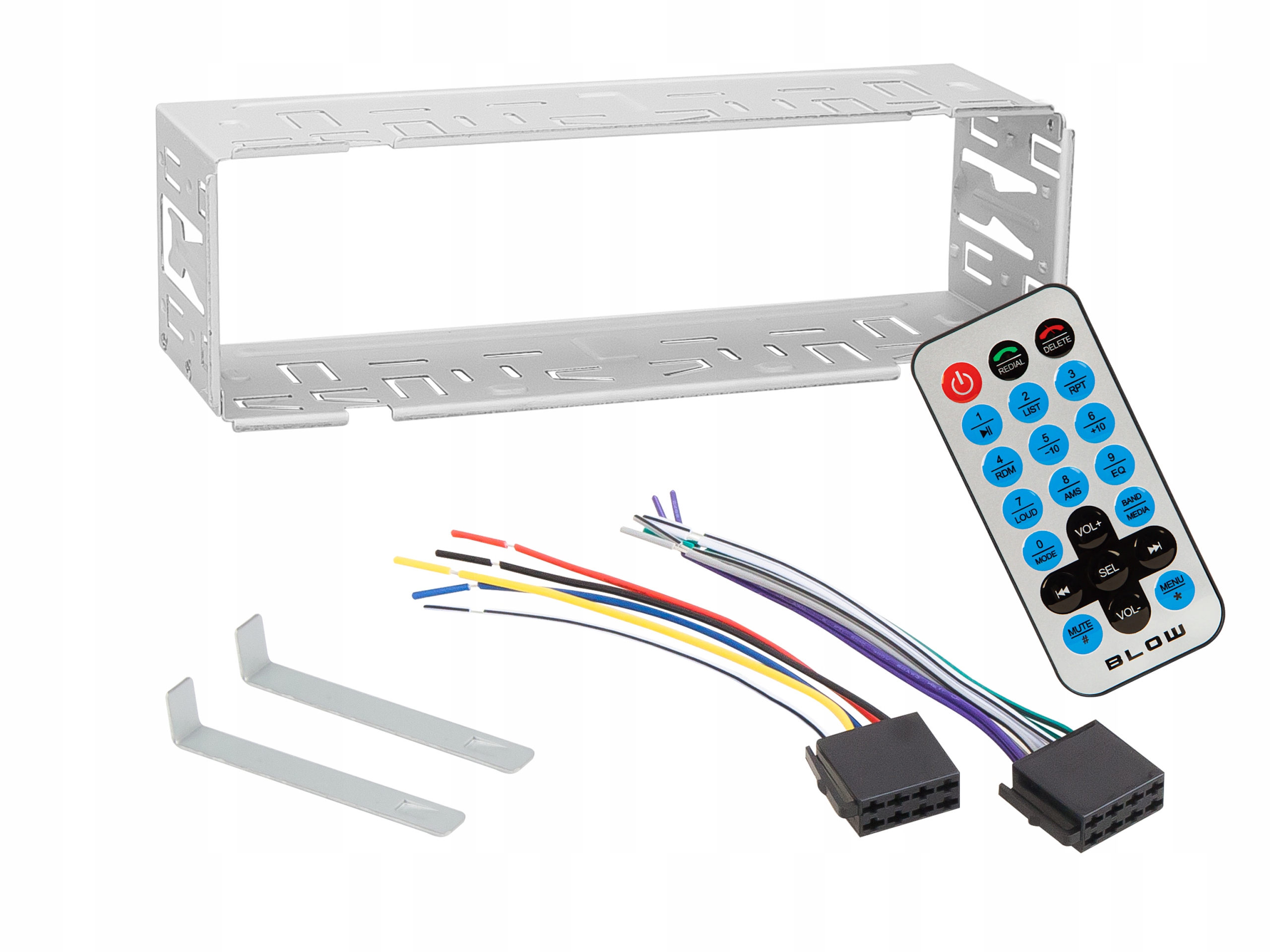 RADIO SAMOCHODOWE 1-DIN BLUETOOTH USB SD RDS PILOT ZESTAW Rodzaj akcesoryjny