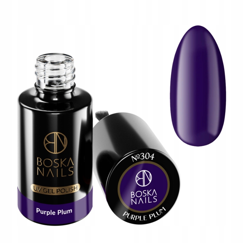 

Boska Nails Lakier hybrydowy 6ml Purple Plum 304