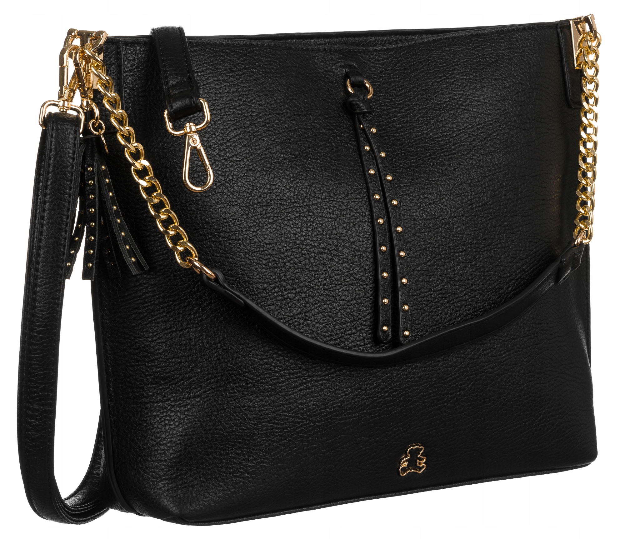 

LuluCastagnette modna torebka damska średnia pasek