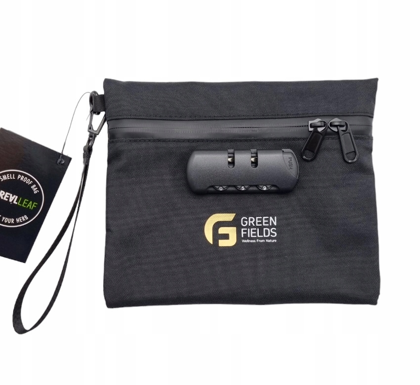 SASZETKA ANTYZAPACHOWA TOREBKA BEZZAPACHOWA Z ZAMKIEM SZYFROWYM SMELL PROOF