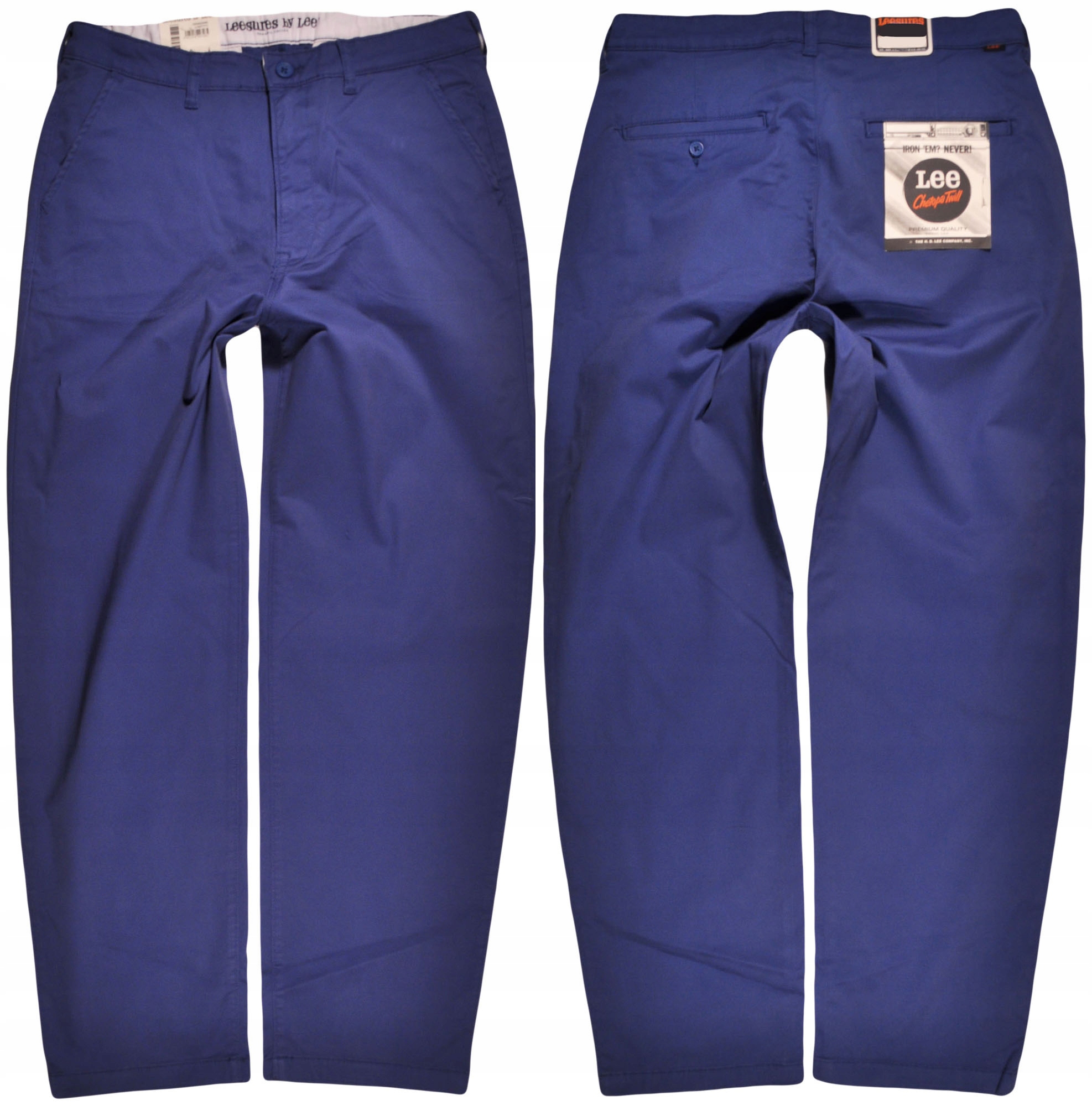 Lee kalhoty Straight regular Blue jeans Loose Chino W31 L34