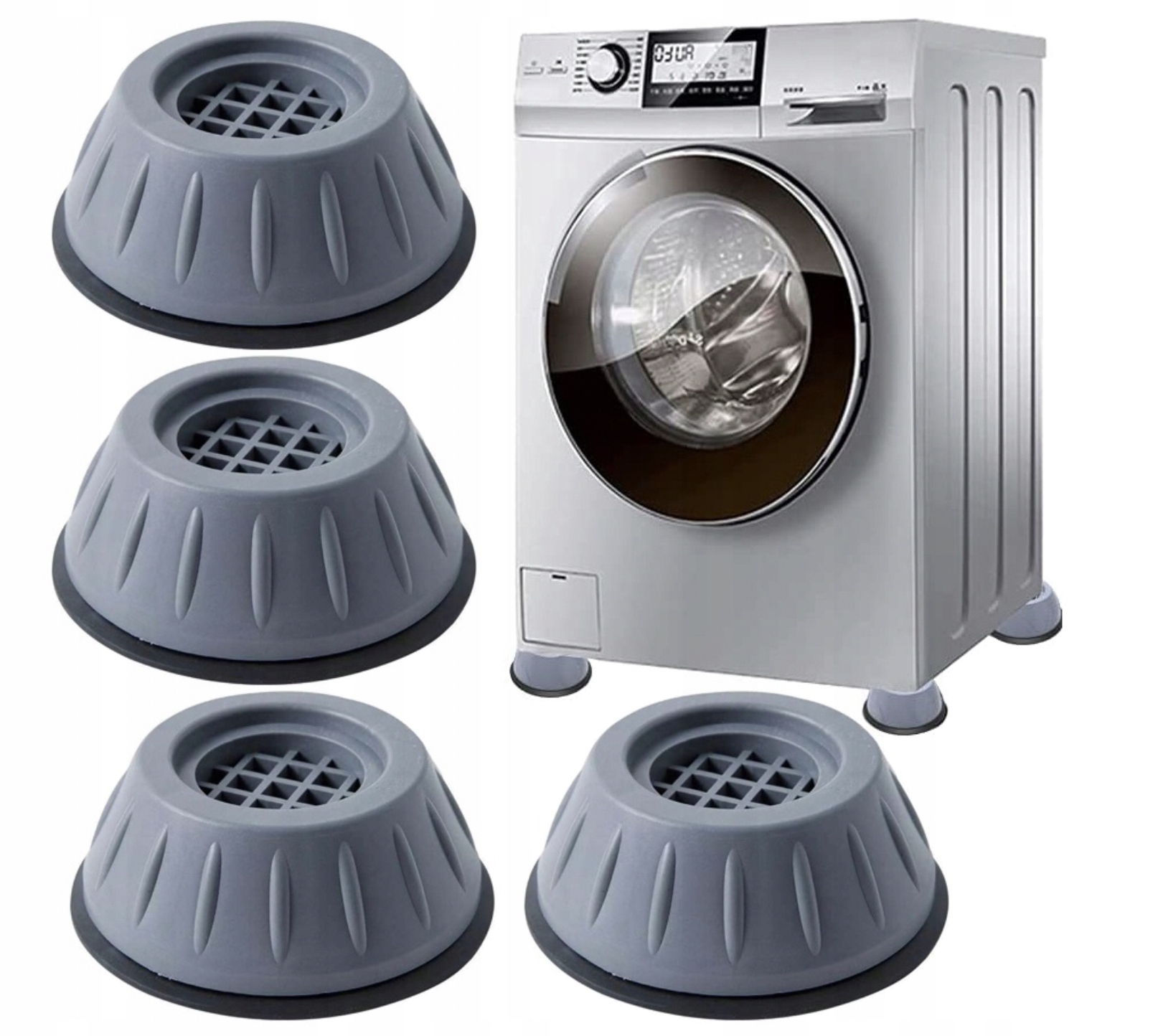 PODKŁADKI ANTYWIBRACYJNE POD PRALKĘ ZMYWARKĘ 4 szt Marka MCM