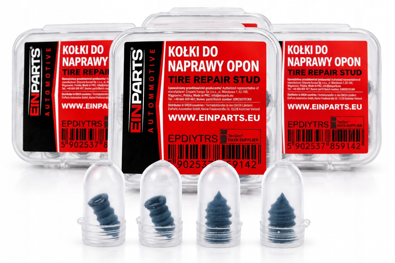 30x Wkręty Wulkanizacyjne korki wkręty do naprawy opon Einparts