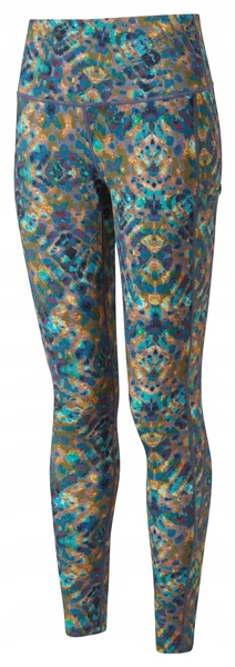 Legginsy do Biegania Ronhill L Damskie Life Tight Multi Tie Dye