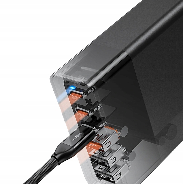 BLITZWOLF ZASILACZ ŁADOWARKA SIECIOWA USB 3X USB-A 3X USB-C PD QC 3.0 75W Stan opakowania oryginalne