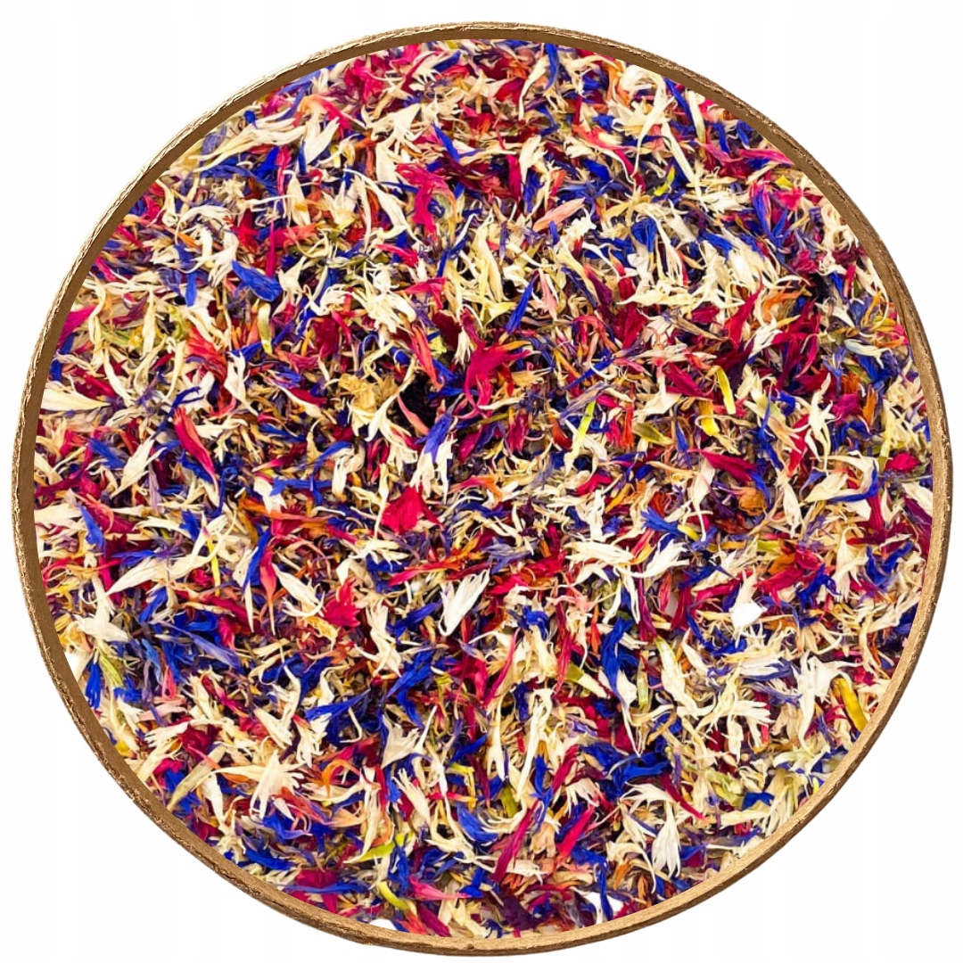 Jedlé Květy Posypka 100 g na Dezerty dort koktejlů zmrzlina koláče -3 blahovičníky