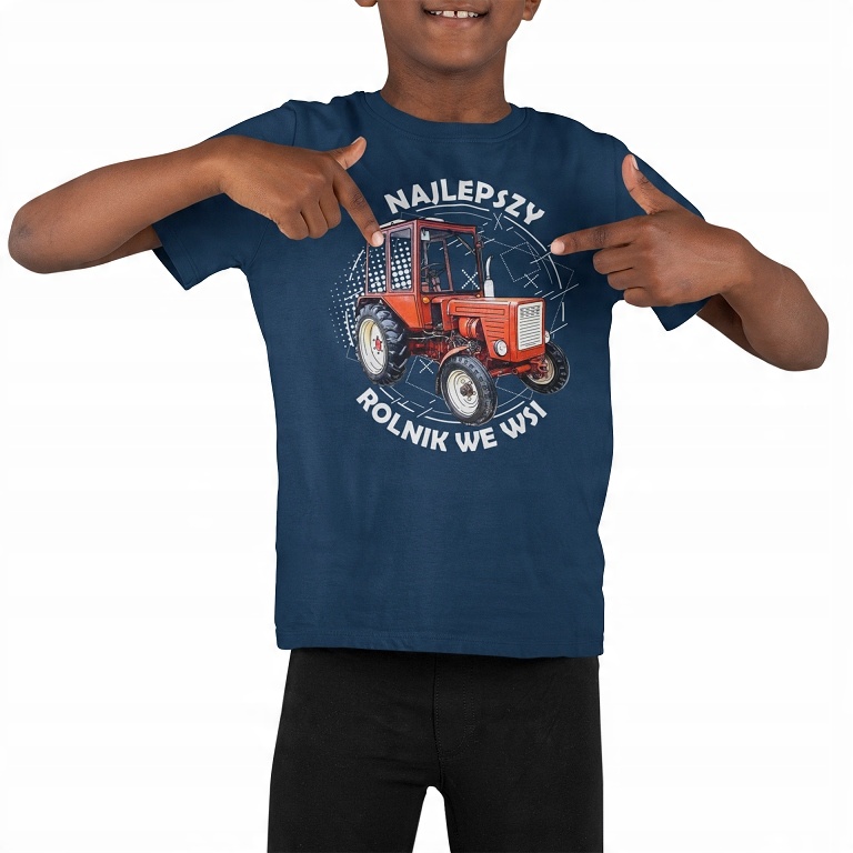 

Koszulka T-shirt Dla Dziecka Traktor Ciągnik