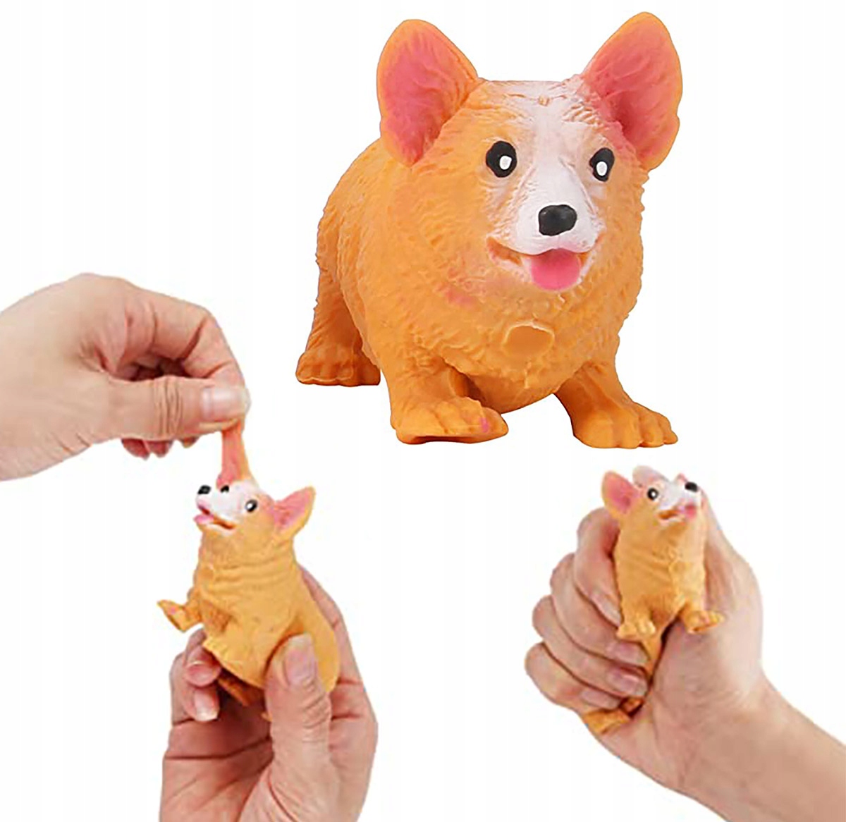 GNIOTEK PIESEK PIASKOWY ANTYSTRESOWY SENSORYCZNY ROZCIĄGANY PRANK ŻART Stan opakowania oryginalne