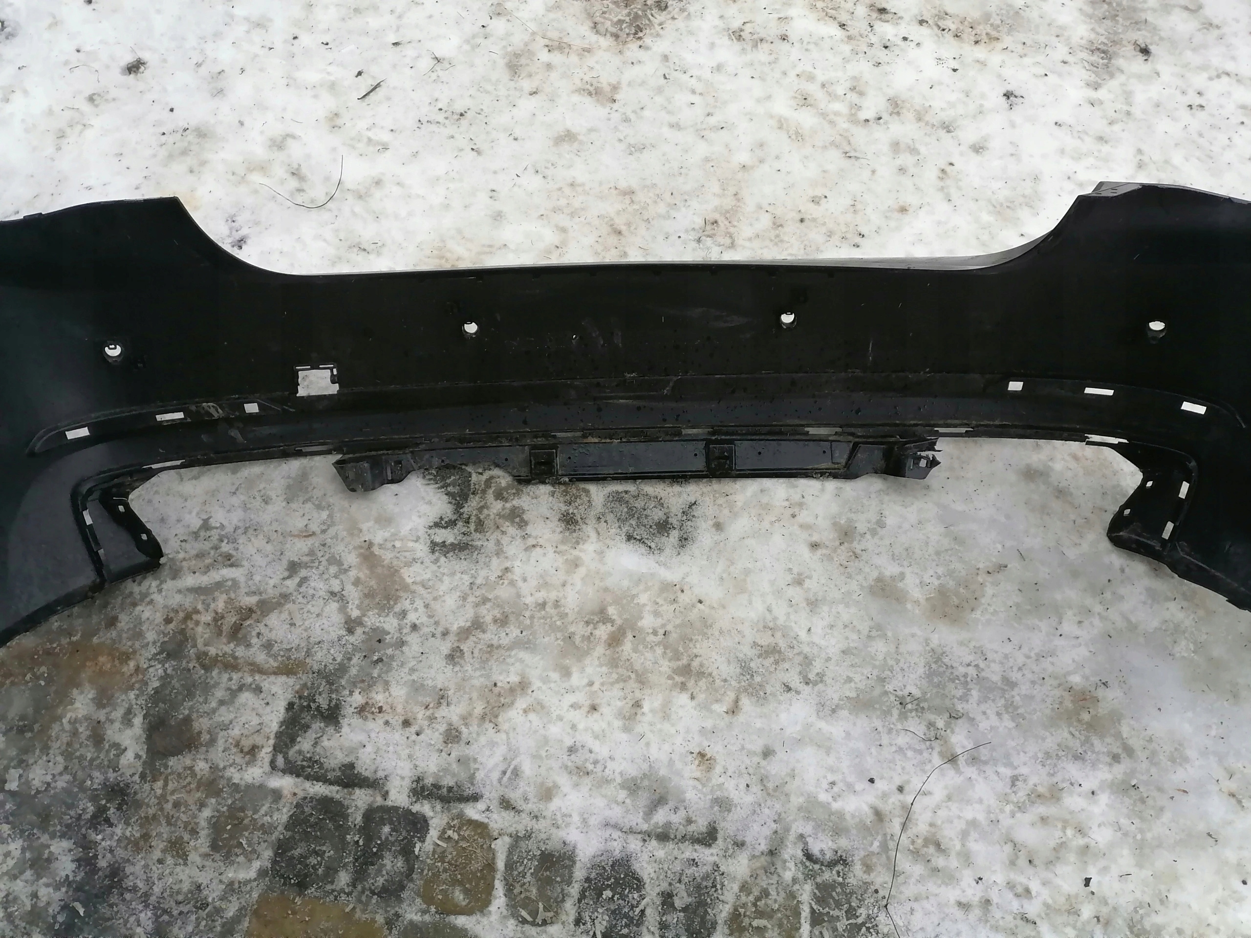 bumper rear part BMW F01 SERII 7 black