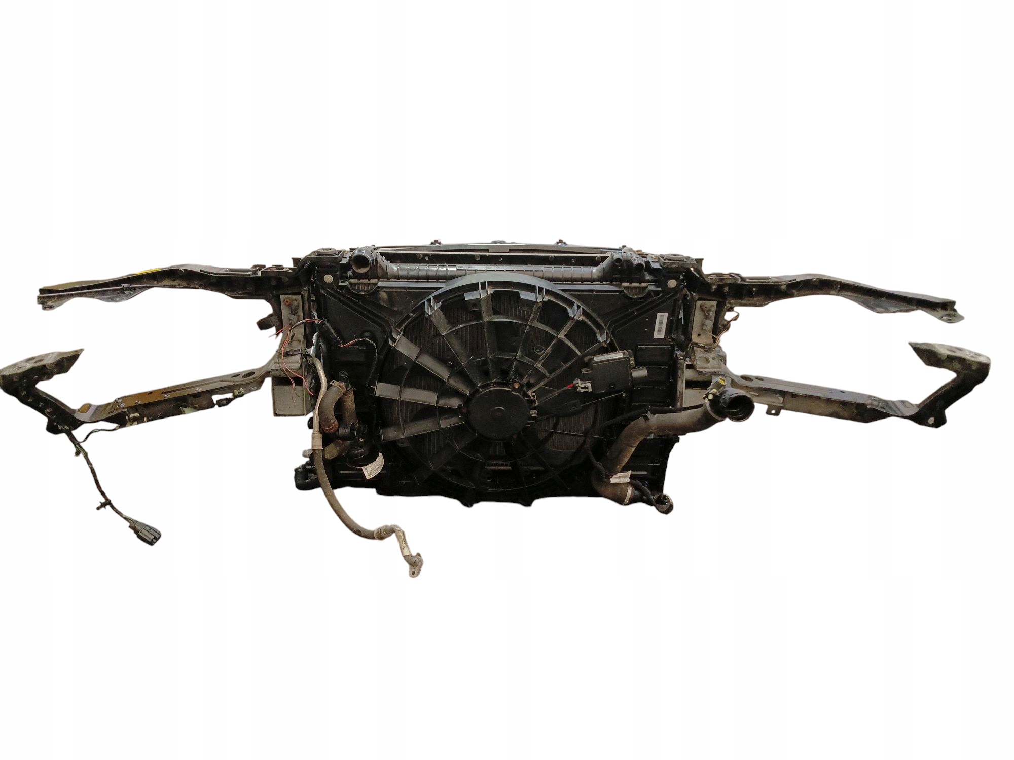 support panel for radiators pillar radiator fan JAGUAR XE X760 2.0 D