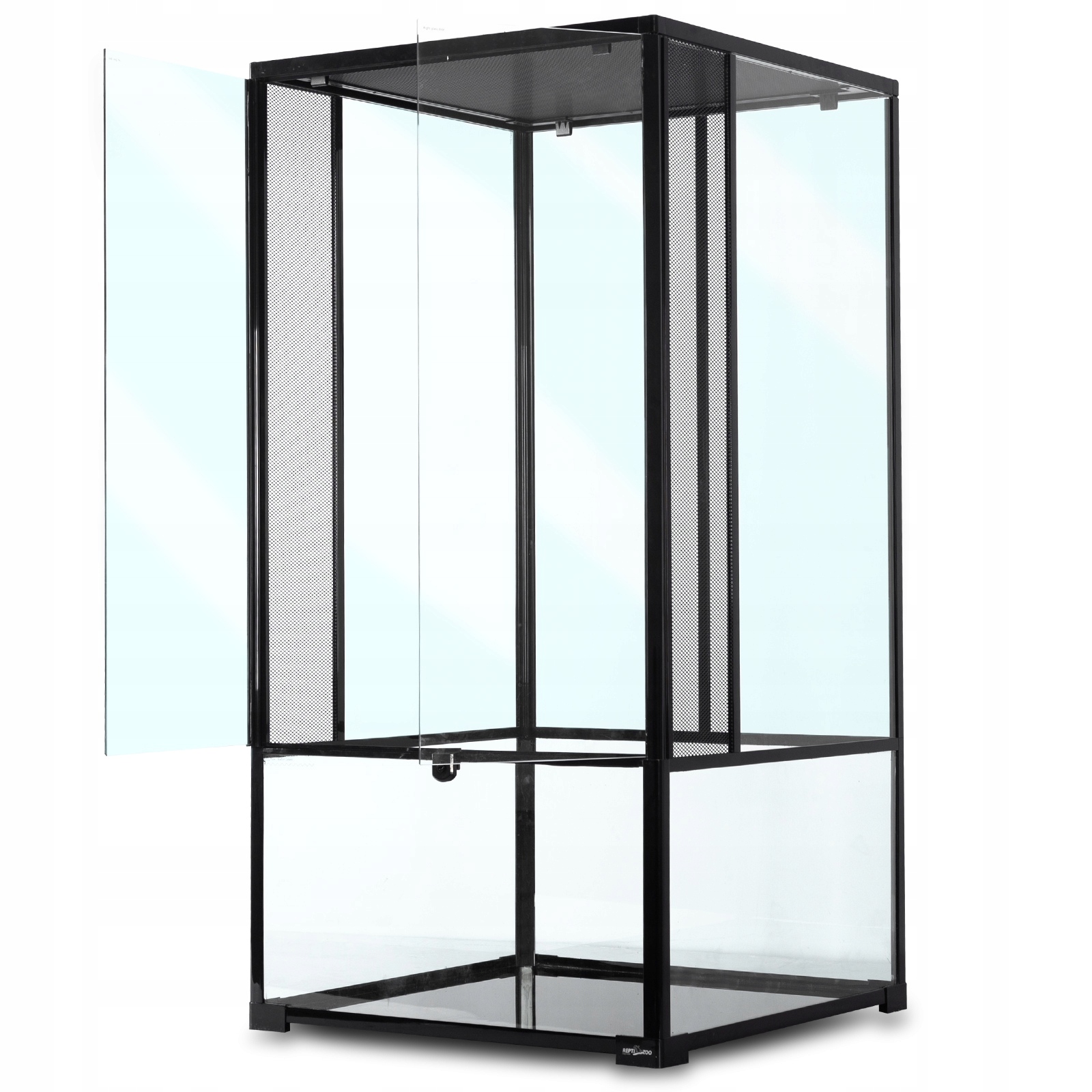 Levně Vysoké Skleněné Terárium Pro Plazy 60X60X120 CM, Ventilace Repti-zoo