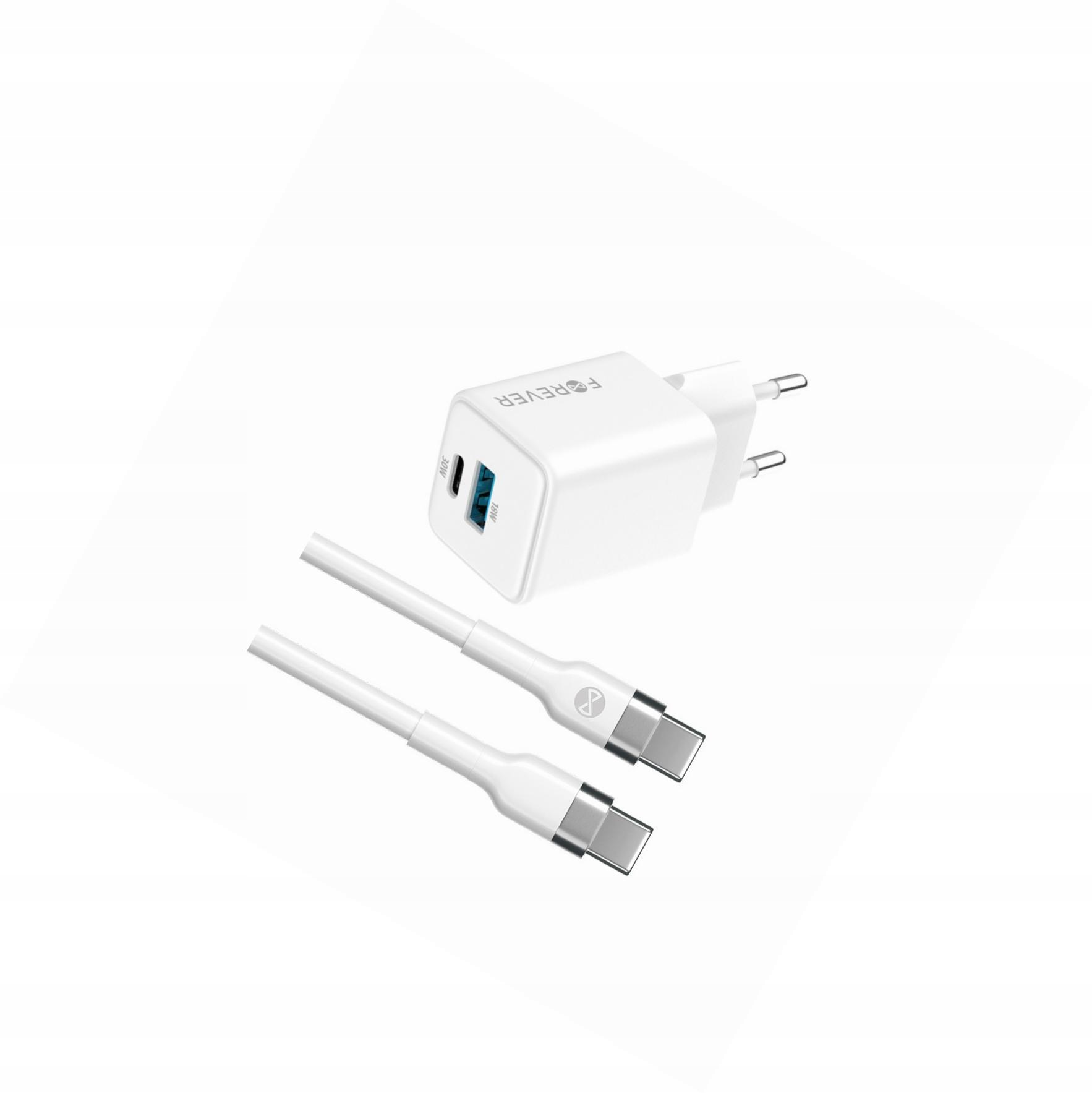 Szybka ładowarka GaN 30W Usb i Usb-c z kablem do Xiaomi Redmi Note 10 Pro