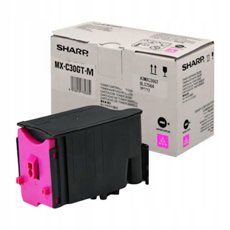 Toner Sharp až Sharp MXC30G červený (magenta)