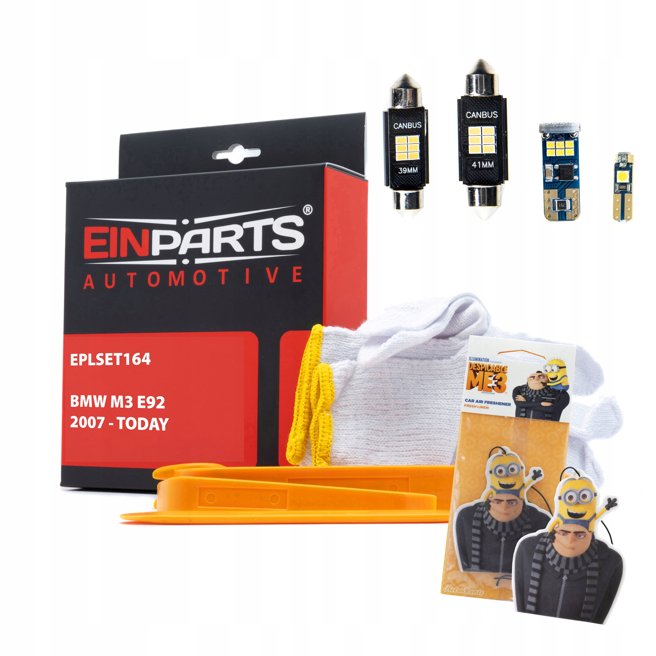 EPLSET164 - Інтер'єр світлодіодний комплект + аромат для BMW M3 E92