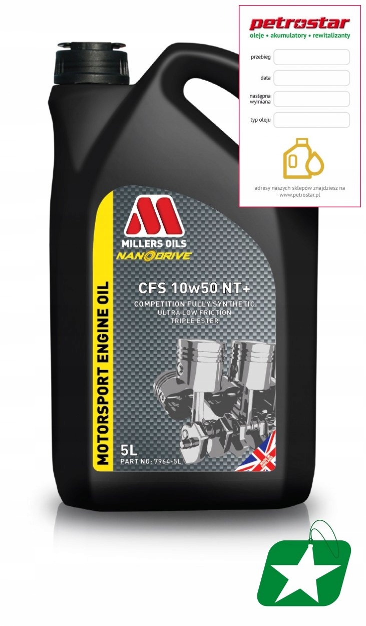 MILLERS NANODRIVE CFS NT PLUS 10W50 5L