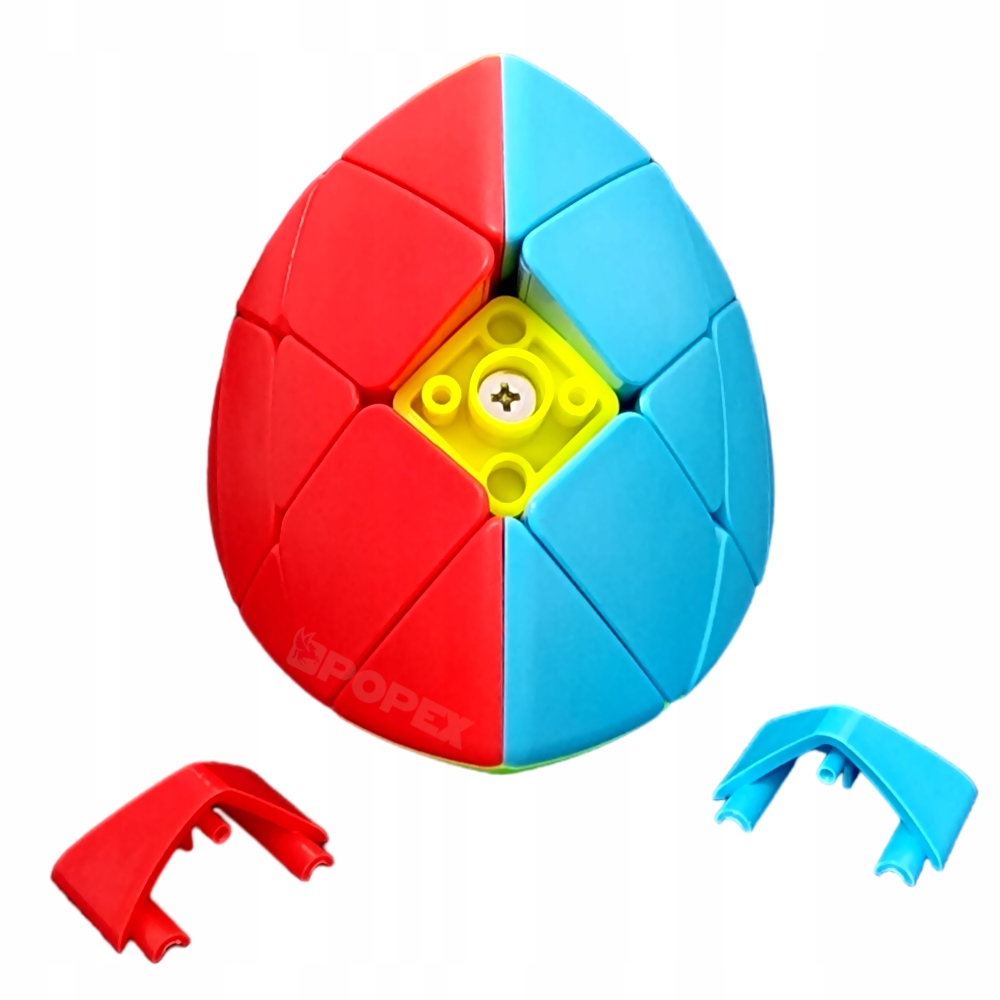 KOSTKA PIRAMIDA MASTERMORPHIX TRUDNIEJSZA 3x3 + PODSTAWKA GRATIS Materiał plastik