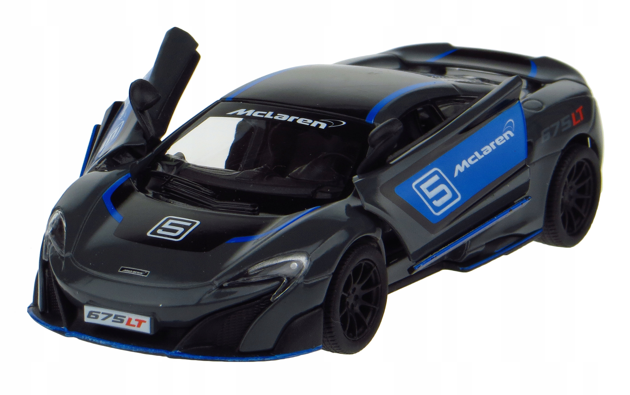 

Mclaren 675LT Model Metalowy Kinsmart 1:36 Szary