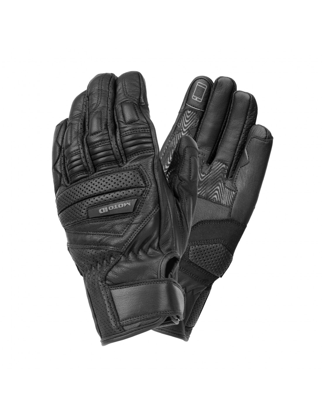 Rękawice Motocyklowe Motoid Aplha Black 2XL