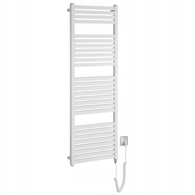 Aqualine Tondi-e elektrický ohrievač 450x1330 mm 500 W biely DE470T