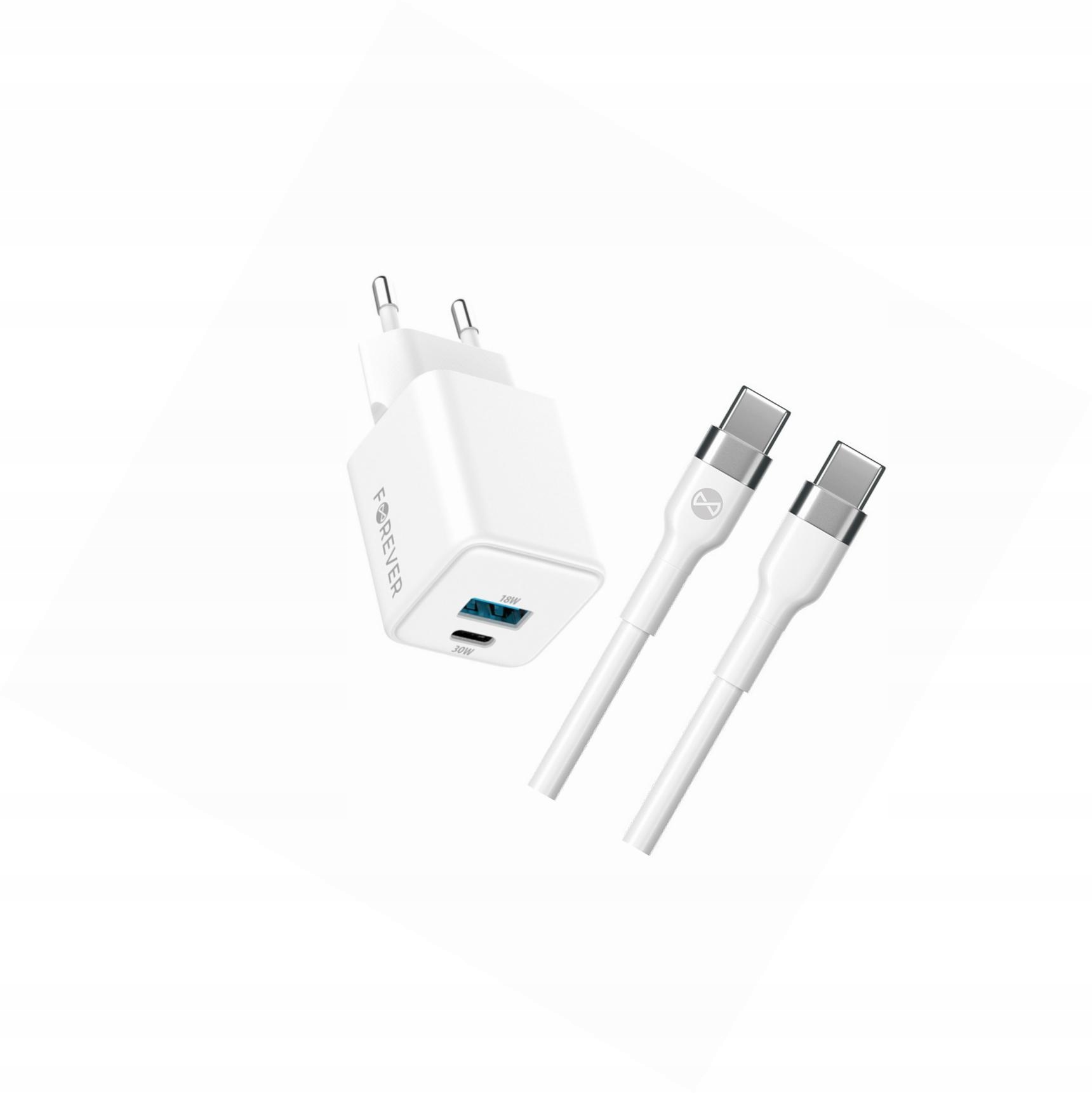 Szybka ładowarka GaN 30W Usb i Usb-c do Xiaomi Redmi Note 12 Pro Plus