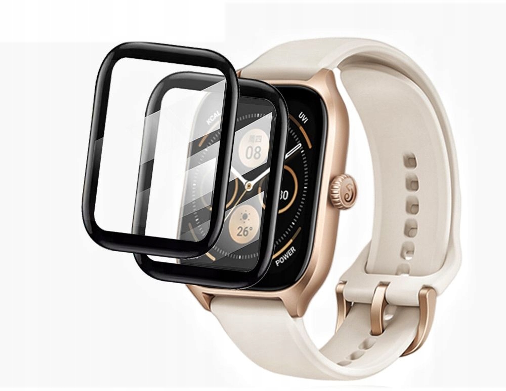 2x SZKŁO HYBRYDOWE DO XIAOMI AMAZFIT GTS 4 MINI