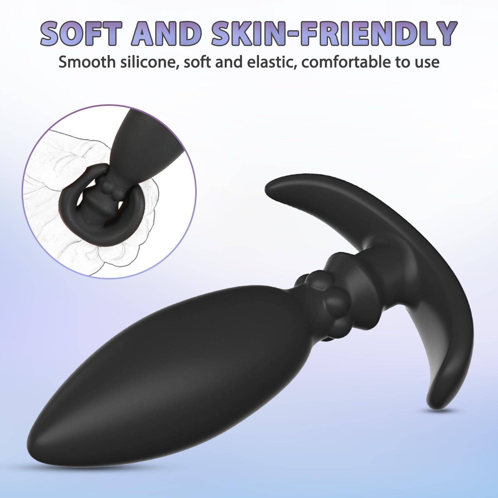 BDSMYOU Analplug Z Kulami Duży Anker Dildo Dla Kobiet Mężczyzn — miniatura 2