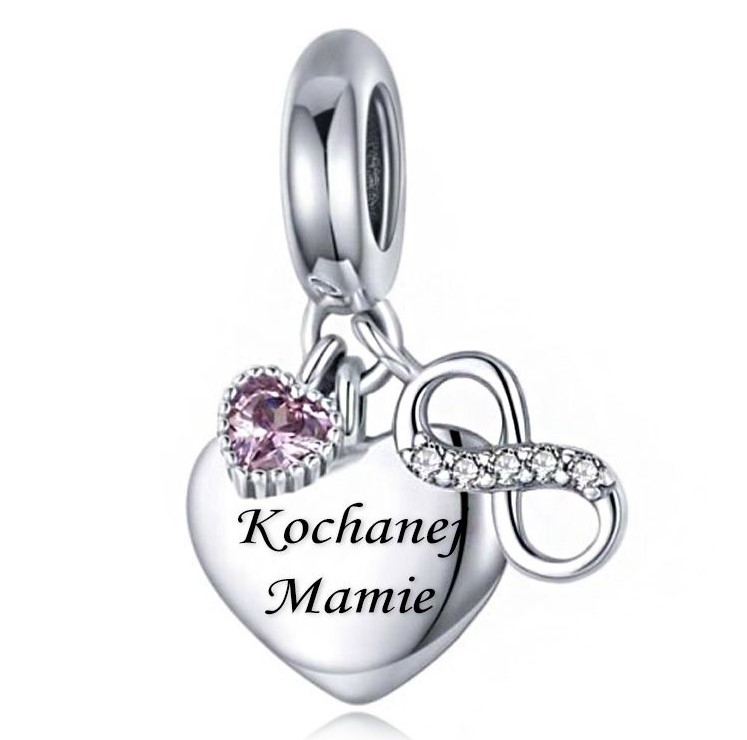 

Charms Do Pandory Plus Grawer Kochanej Mamie S925