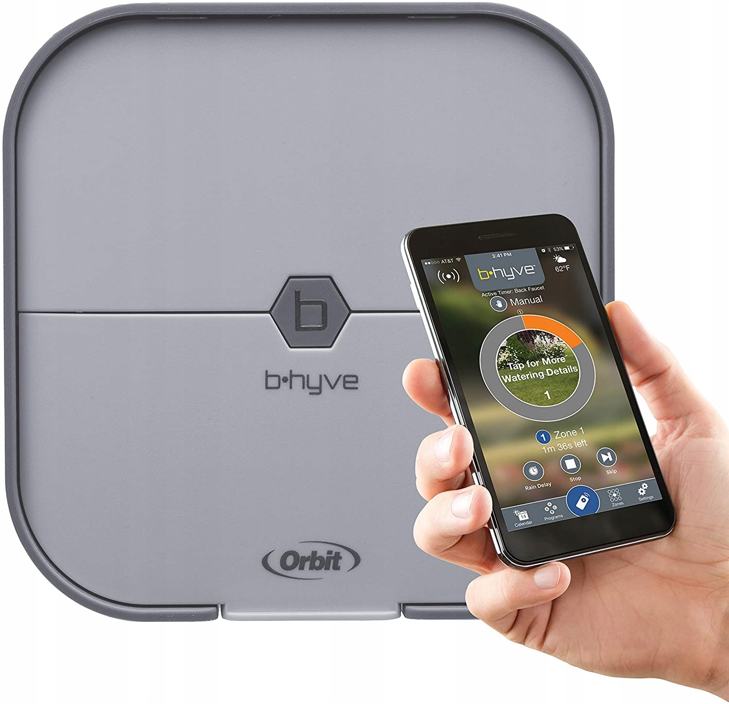 Sterownik nawadniania Orbit B-hyve z modułem Wi-Fi 8 sekcji