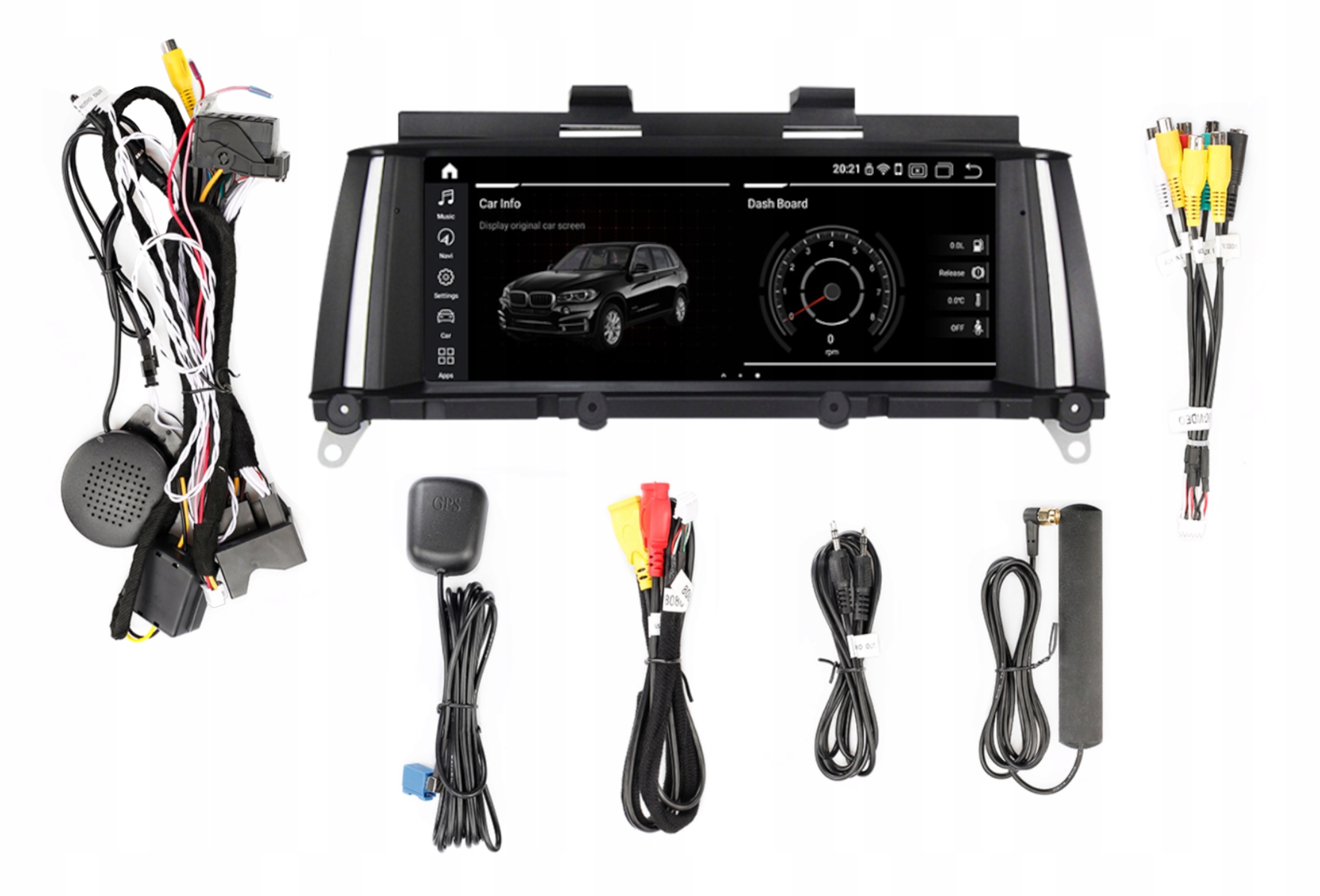 Radio Gps Navigace Bmw X3 X4 13-17r Android 10 Pl
