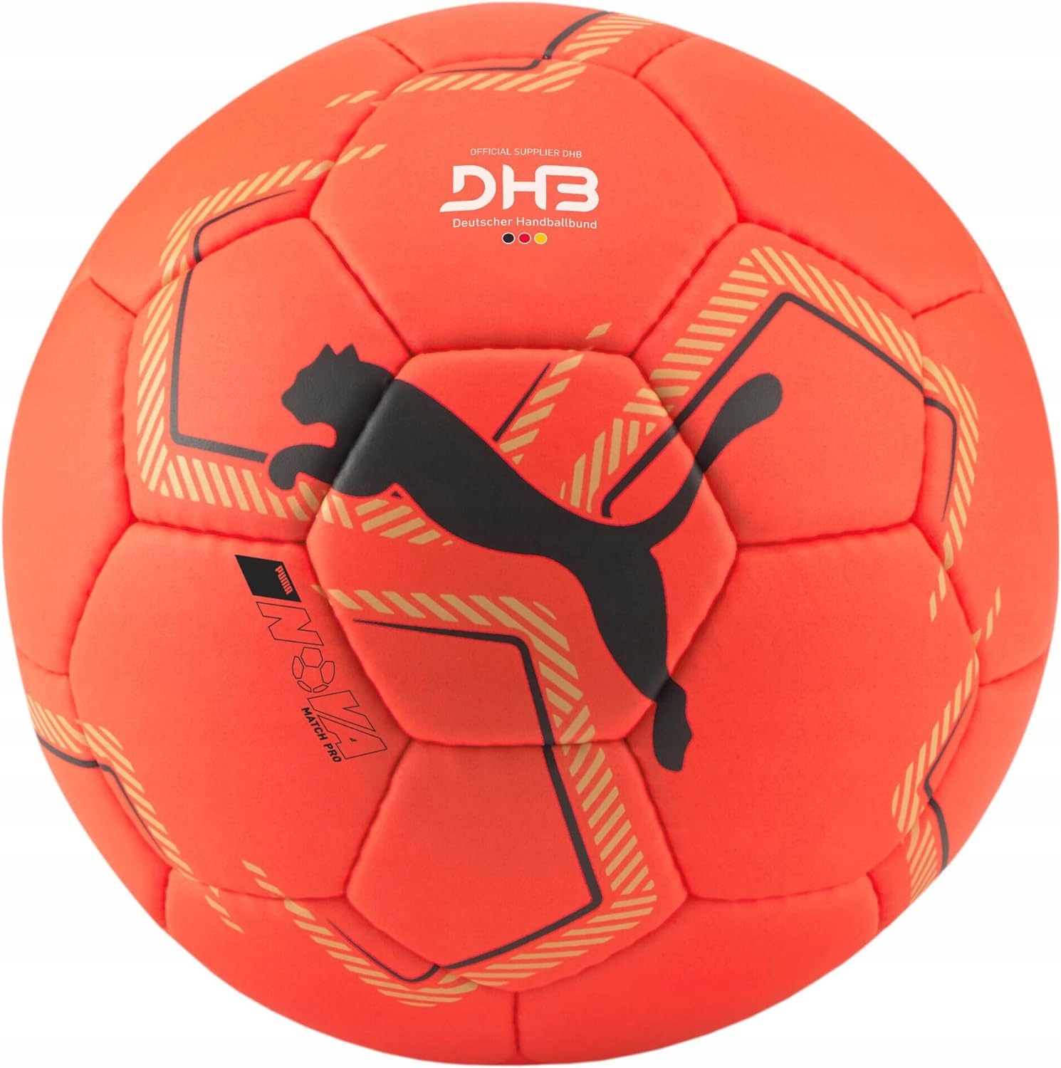 Puma Nova Match Pro Fotbalový míč unisex oranžová velikost III