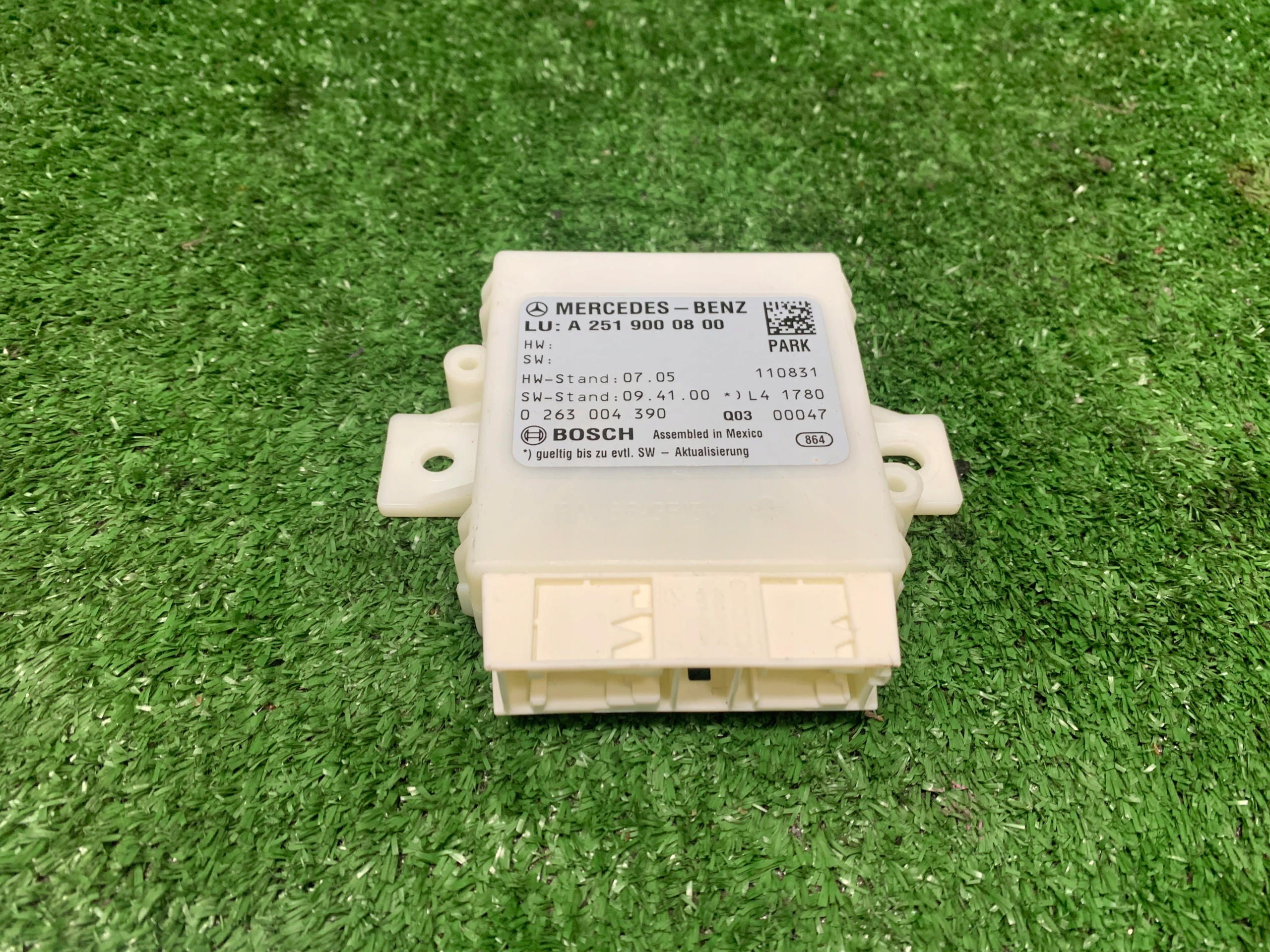 modulo centralina PDC MERCEDES W251 A2519000800