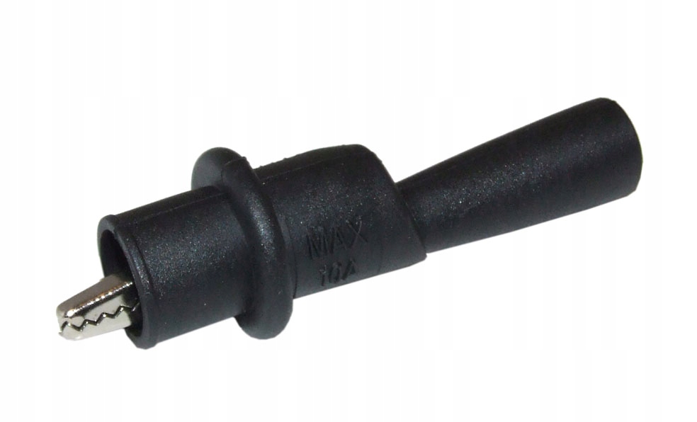 Zacisk Typu Krokodylek (2mm) Czarny