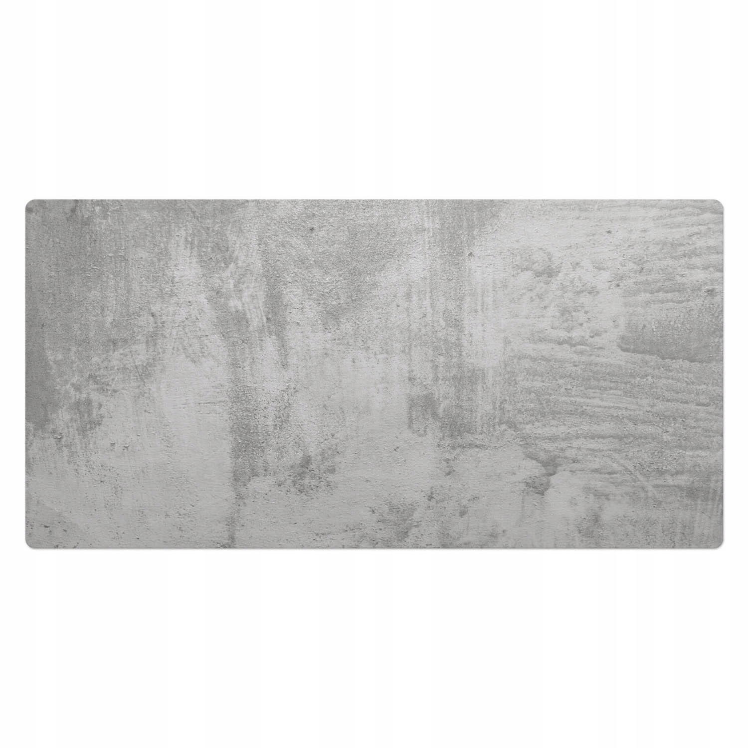Protiskluzová ochranná podložka na psací stůl s grafikou Faktura betonu 100 x 50 cm
