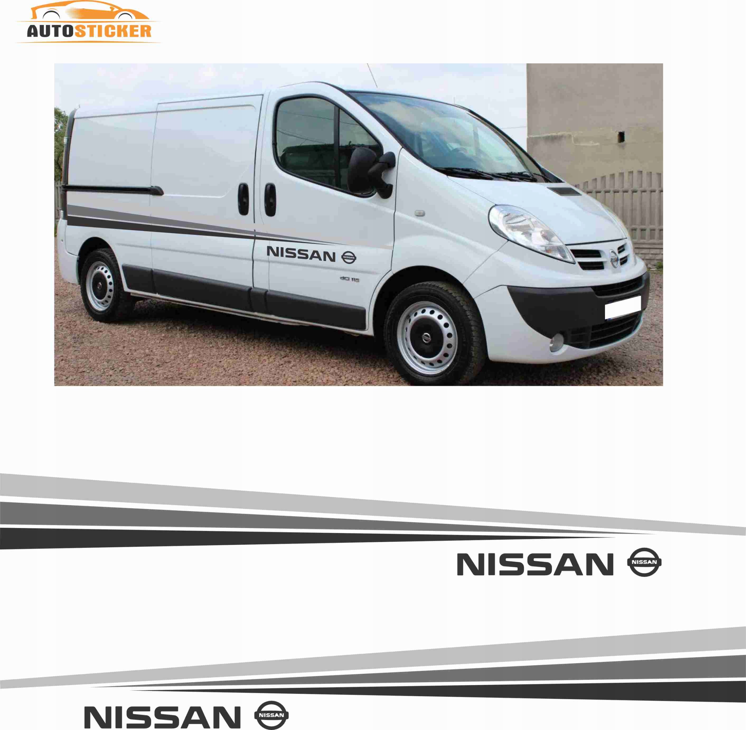 naklejka naklejki bus NISSAN PRIMESTAR