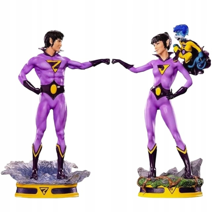 Wonder Twins – 2-balení sošek 1/10 Art Scale Deluxe – exkluzivně 21 cm