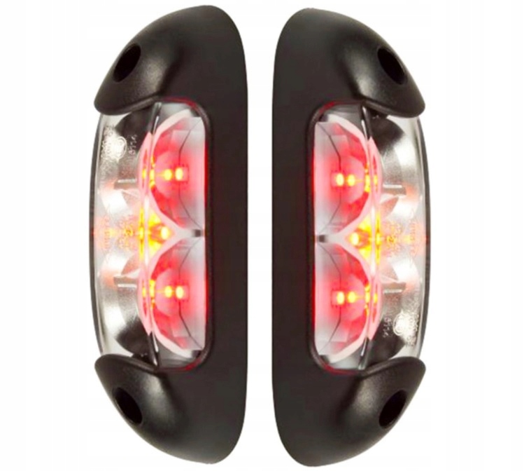 

lampki lampy obrysowe obrysowki naczepy lawety X2