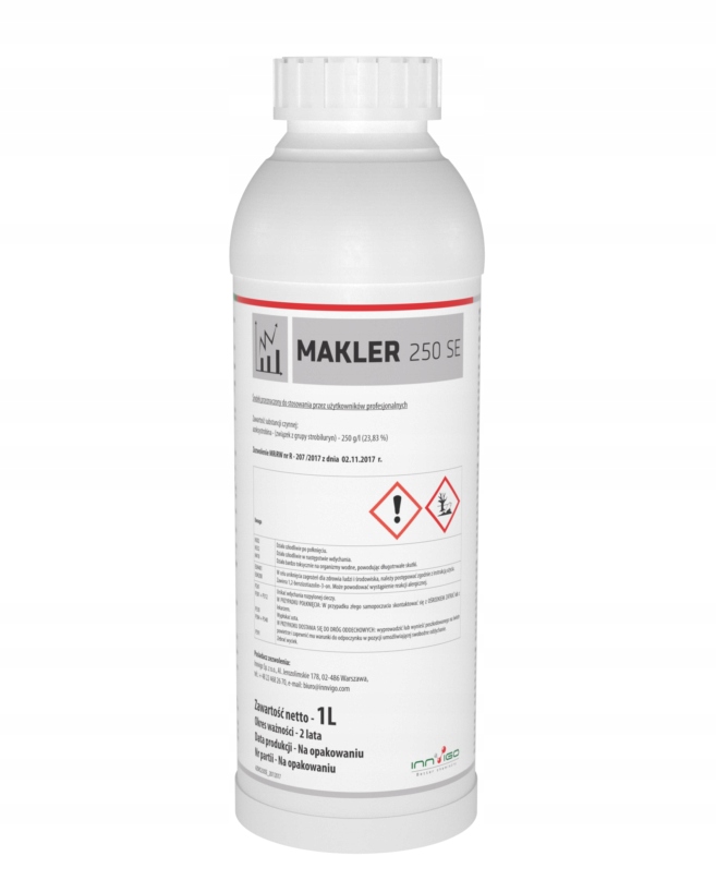 

Preparat Grzybobójczy Makler 250 Se Innvigo 1 L