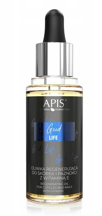 APIS Good Life Oil oliwka regenerująca do skórek i paznokci z wit. E 30ml