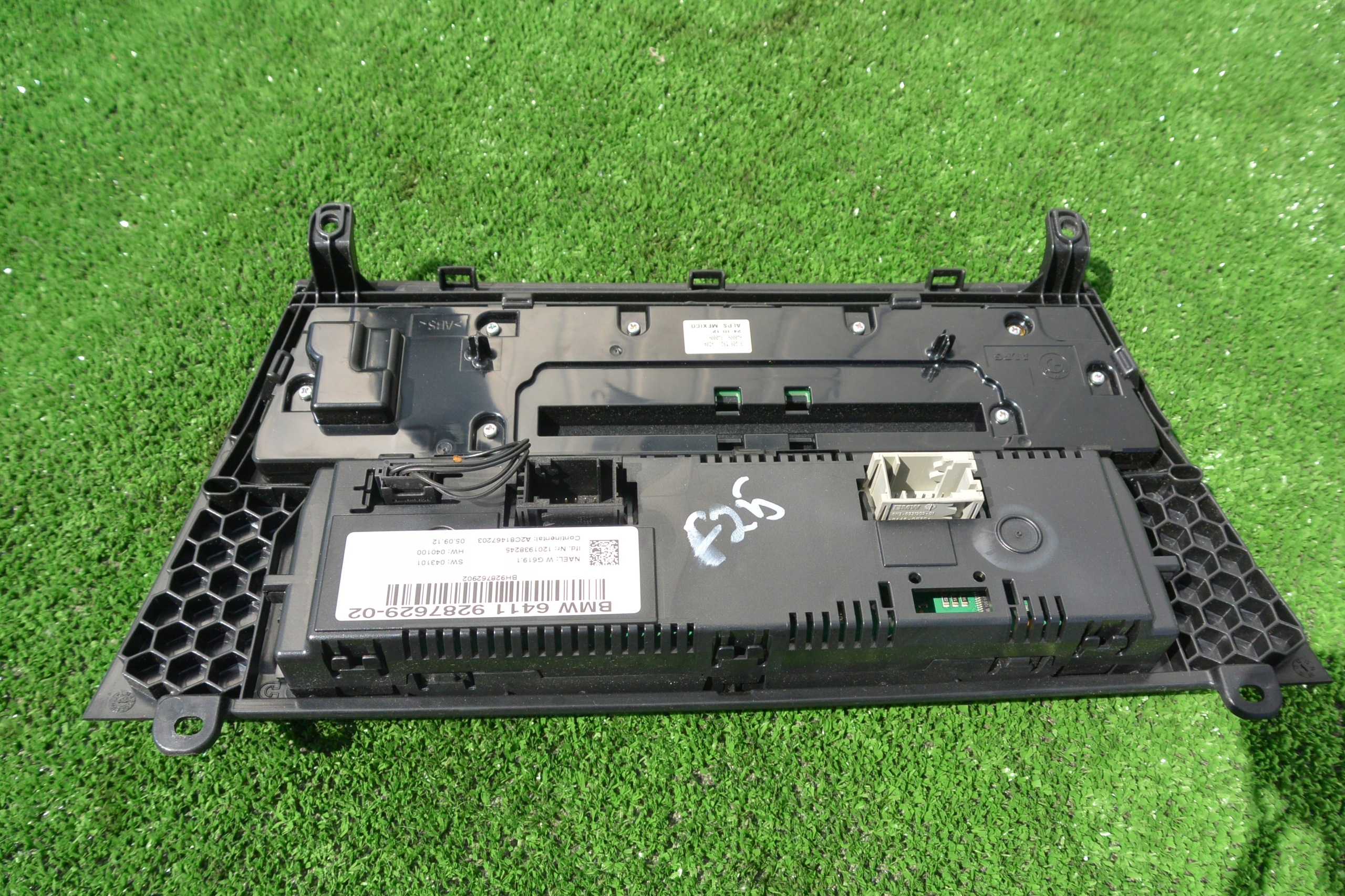 commande de climatisation radio BMW X3 F25 9287629 9208592