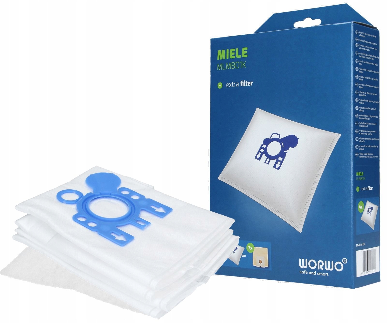

Worki do odkurzacza Miele S8340 S5261 S8310 S5281