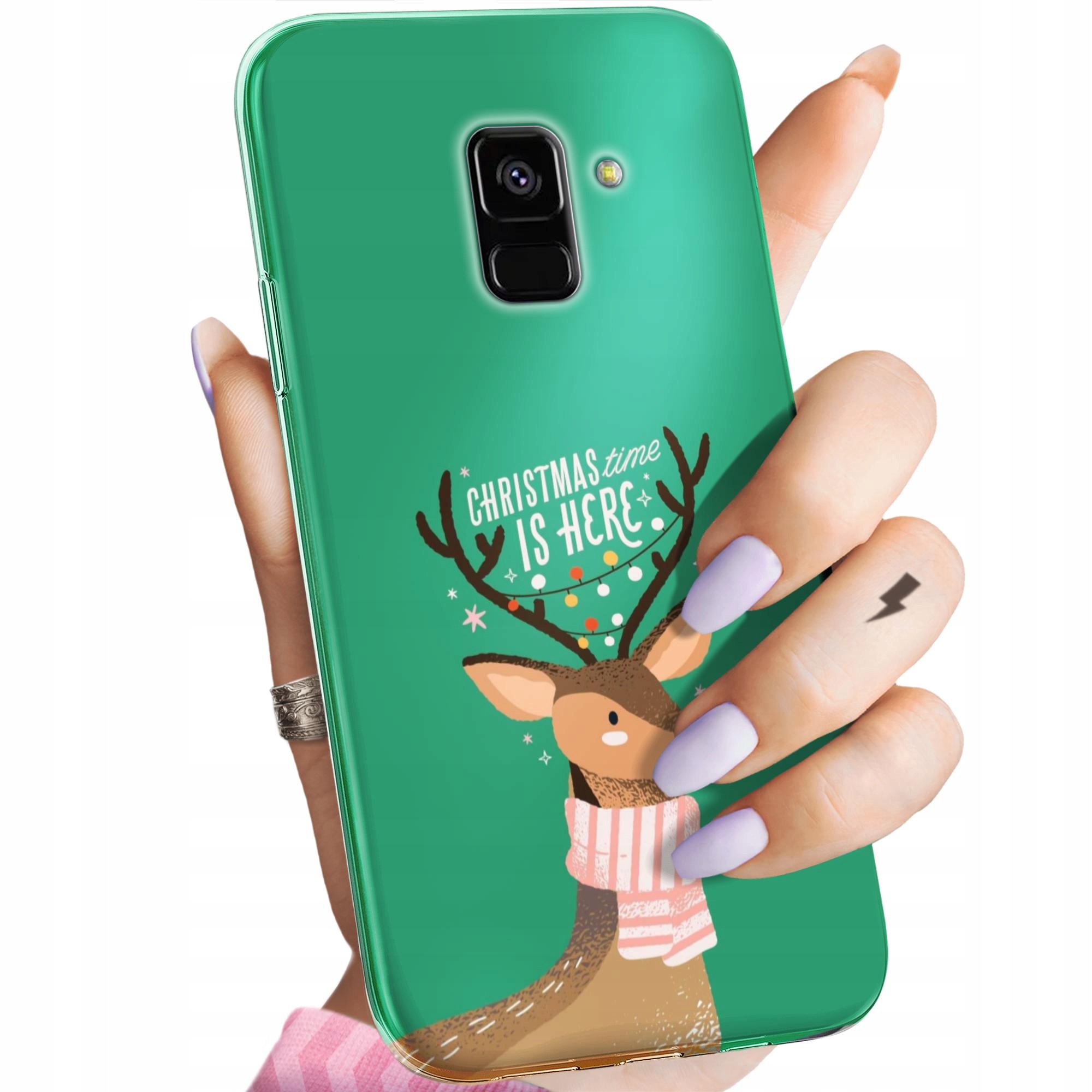 Etui Do Samsung Galaxy A5/A8 2018 Świąteczne Christmass Święta Case