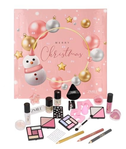 Адвент-календарь Zmile Cosmetics Beauty Snowman, 24 сюрприза для макияжа — фото 2