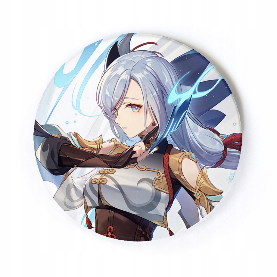 

Przypinka anime Genshin Impact Shenhe 58 mm