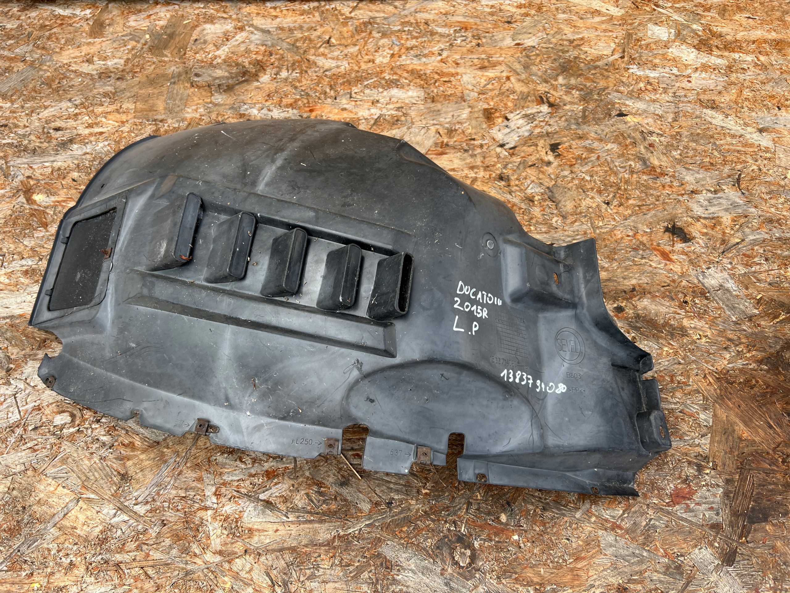 mudguard front front left FIAT DUCATO III BOXER JUMPER 2017R