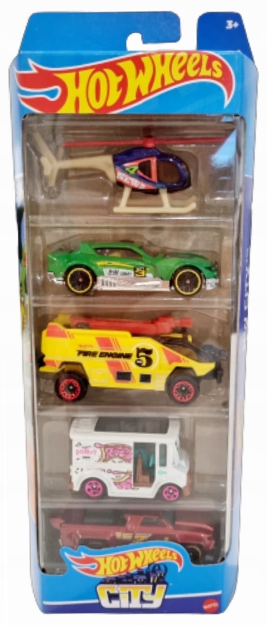 

Hot Wheels 5-PAK Autka Samochodziki Mattel HFV83