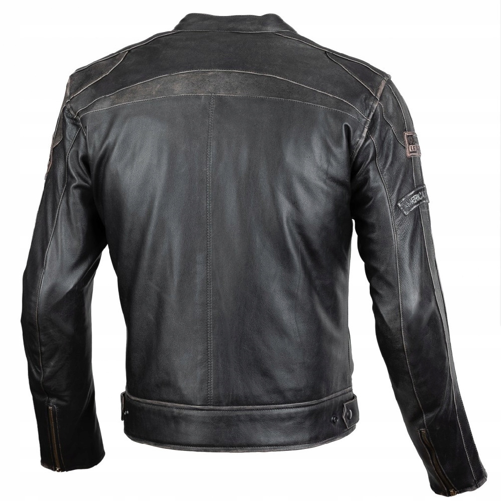 SECA KURTKA MOTOCYKLOWA AVIATOR II VINTAGE BLACK 54 Rozmiar 54