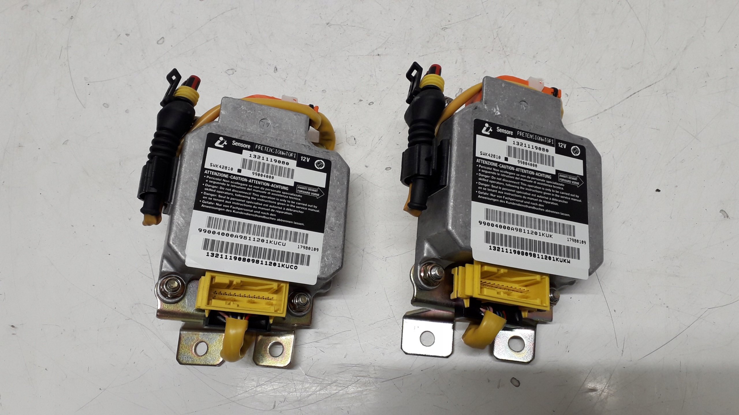 DUCATO JUMPER BOXER MODUŁ SENSOR AIRBAG 1321119080