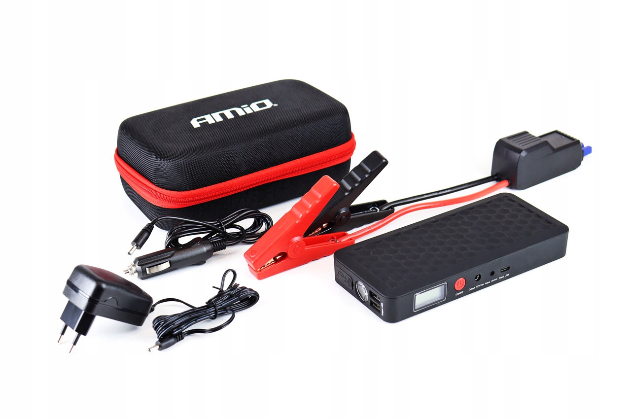 Spúšťacie zariadenie booster powerbank 12V 4Ah 800A SJ02 AMIO-02524